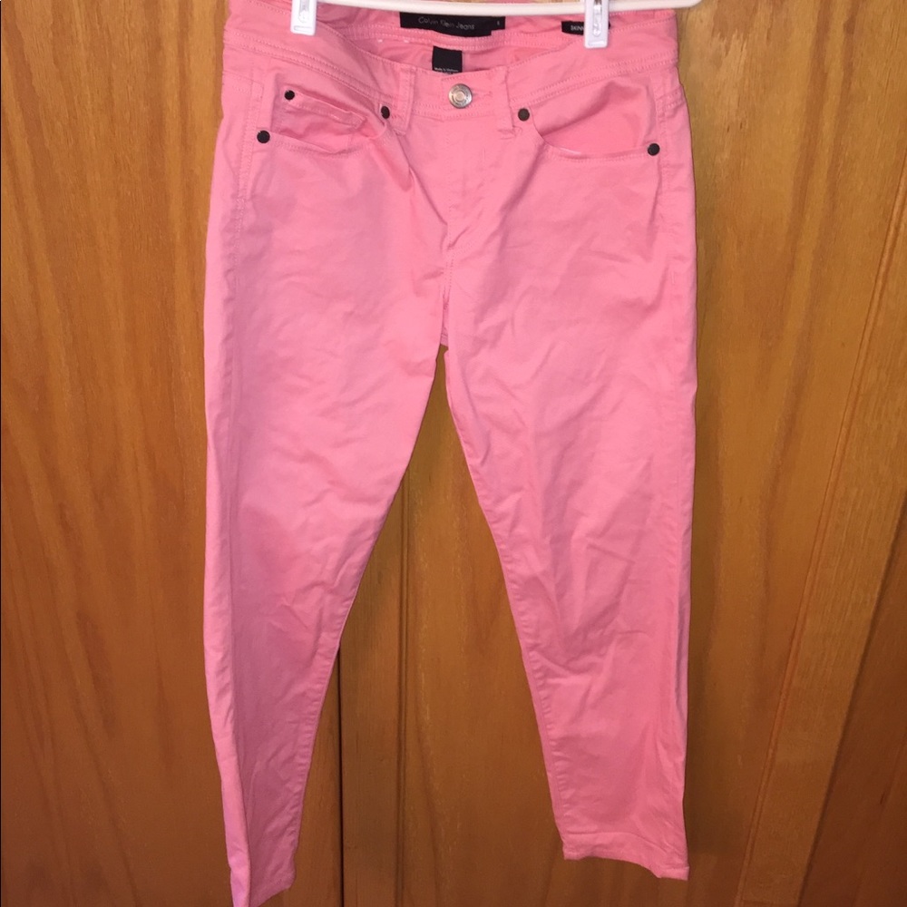 Calvin Klein skinny crops